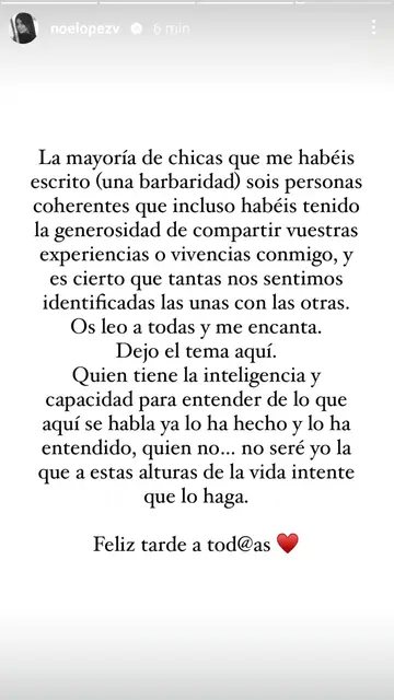 Story Noelia López Story Noelia López