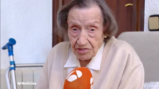 Angelina Torres es la persona más longeva de España Angelina Torres es la persona más longeva de España