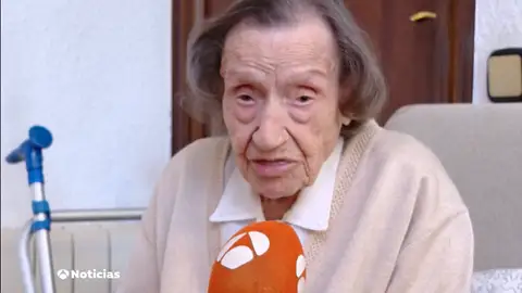 Angelina Torres es la persona más longeva de España Angelina Torres es la persona más longeva de España