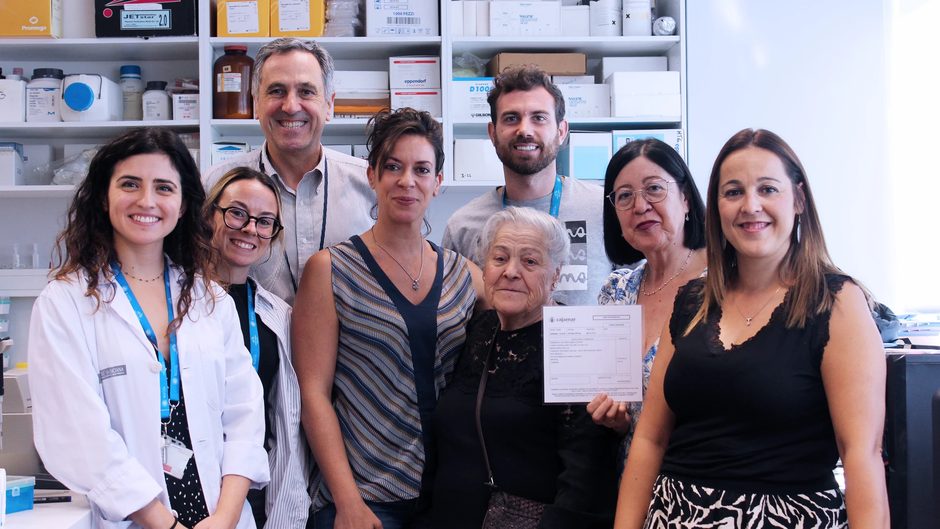 El IIS La Fe recibe una donación que permitirá impulsar la investigación sobre el neuroblastoma de alto riesgo El IIS La Fe recibe una donación que permitirá impulsar la investigación sobre el neuroblastoma de alto riesgo