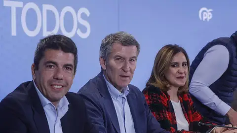 Alberto Núñez Feijóo con Carlos Mazón Alberto Núñez Feijóo con Carlos Mazón