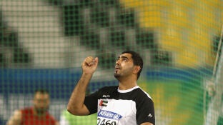 Abdullah Hayayei, en una competici&oacute;n en 2015