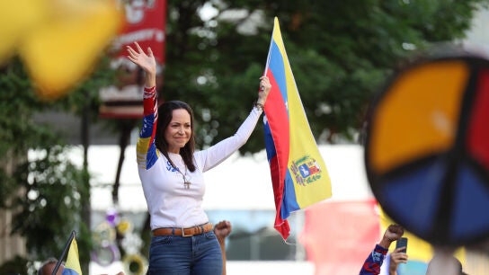 Mar&iacute;a Corina Machado, l&iacute;der opositora venezolana 