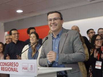 Miguel Ángel Gallardo, líder del PSOE extremeño