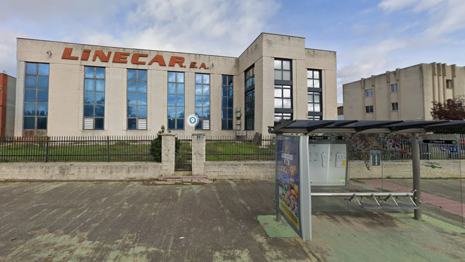 Imagen de la empresa de autobuses Linecar. Imagen de la empresa de autobuses Linecar.