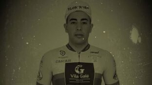 El ciclista portugu&eacute;s Diogo Bicho