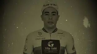 El ciclista portugués Diogo Bicho El ciclista portugués Diogo Bicho