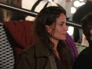 Mar&iacute;a Herv&aacute;s en el Madrid Arena viendo la actuaci&oacute;n de Dani Mart&iacute;n