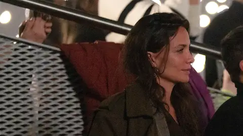 María Hervás en el Madrid Arena viendo la actuación de Dani Martín María Hervás en el Madrid Arena viendo la actuación de Dani Martín