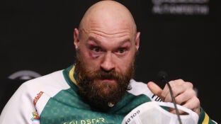 Tyson Fury, tras su &uacute;ltimo combate ante Usyk