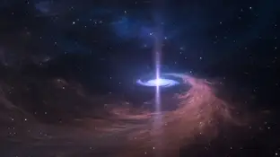 Agujero negro supermasivo en el espacio Agujero negro supermasivo en el espacio