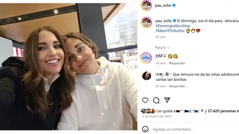 Paula Echevarría y su hija Daniella Bustamante Paula Echevarría y su hija Daniella Bustamante