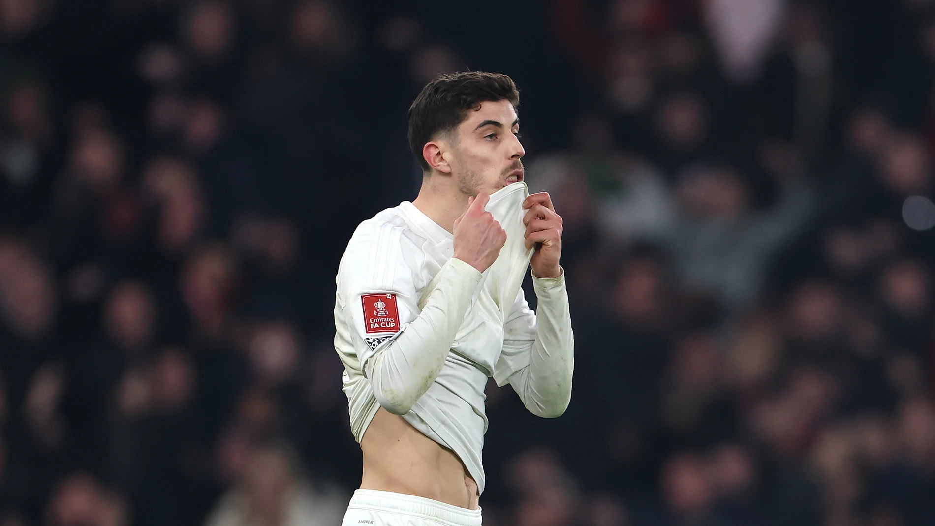 Kai Havertz, tras fallar el penalti en la FA Cup Kai Havertz, tras fallar el penalti en la FA Cup
