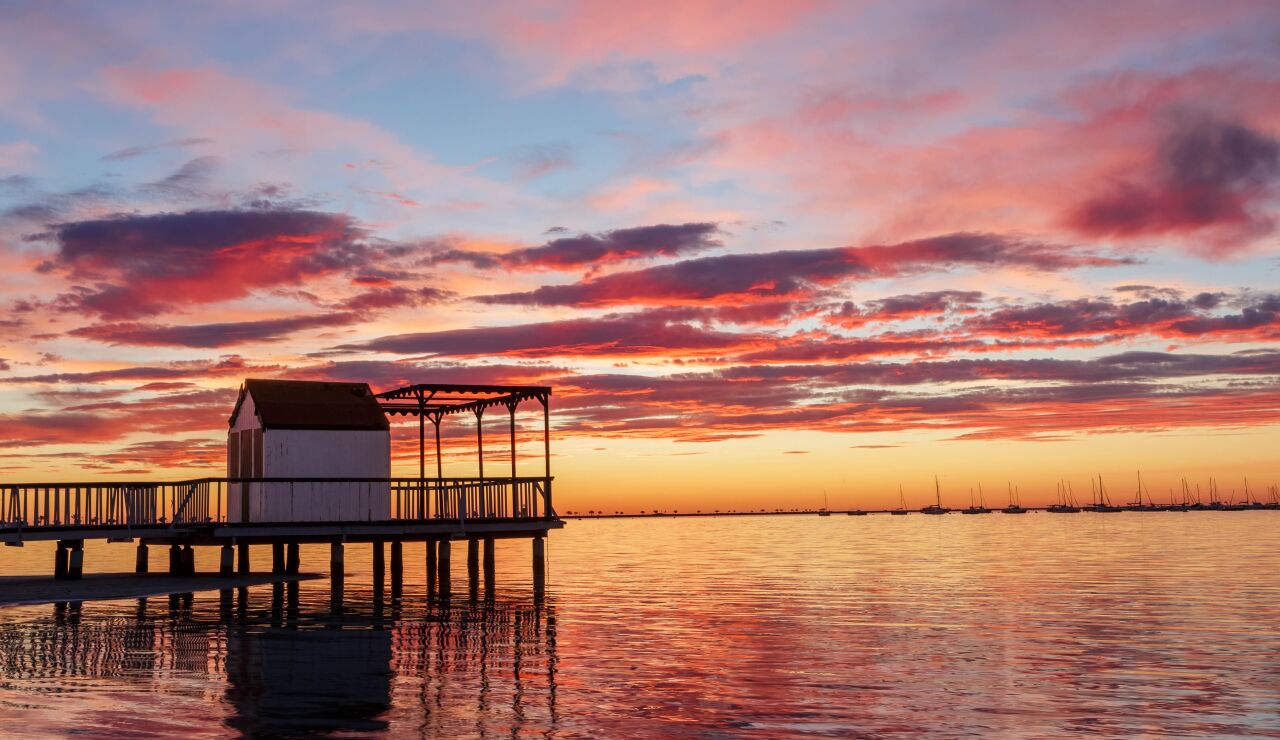 Colorido amanecer