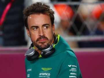 Fernando Alonso en el pasado GP de Qatar