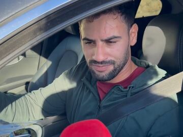 Asraf Beno en el coche