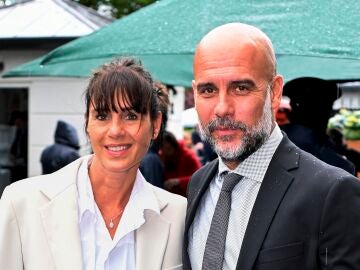 Pep Guardiola y Cristina Serra