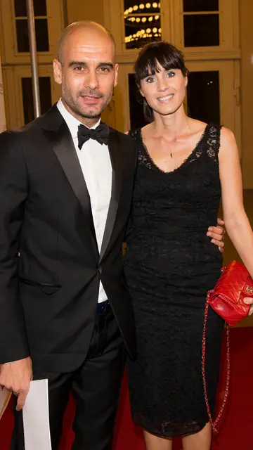 Pep Guardiola y Cristina Serra Pep Guardiola y Cristina Serra