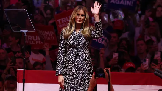 Melania Trump. Melania Trump.