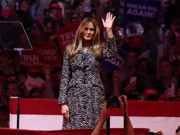 Melania Trump. Melania Trump.