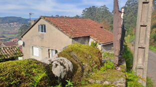 La vivienda asaltada en Meis, en Pontevedra
