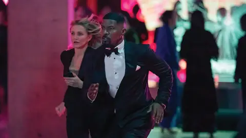 Cameron Diaz y Jamie Foxx en De vuelta a la acción Cameron Diaz y Jamie Foxx en De vuelta a la acción