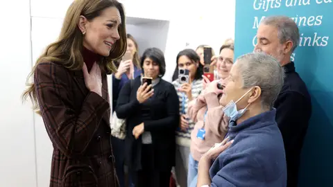 Kate Middleton en el Hospital Royal Marsden Kate Middleton en el Hospital Royal Marsden