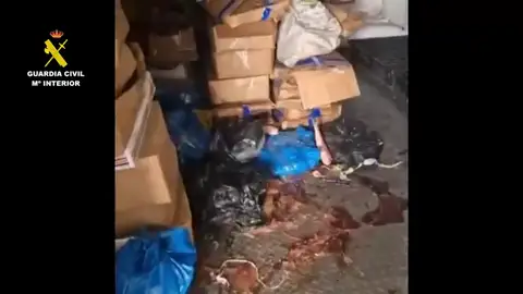 Los alimentos se encontraban a la venta en Tenerife Los alimentos se encontraban a la venta en Tenerife