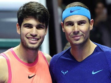 Alcaraz y Nadal