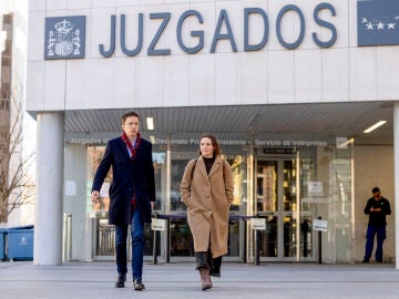 Íñigo Errejón sale de los Juzgados de Plaza de Castilla