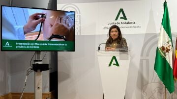 La delegada de Salud y Consumo de la Junta de Andalucía en Córdoba, María Jesús Botella