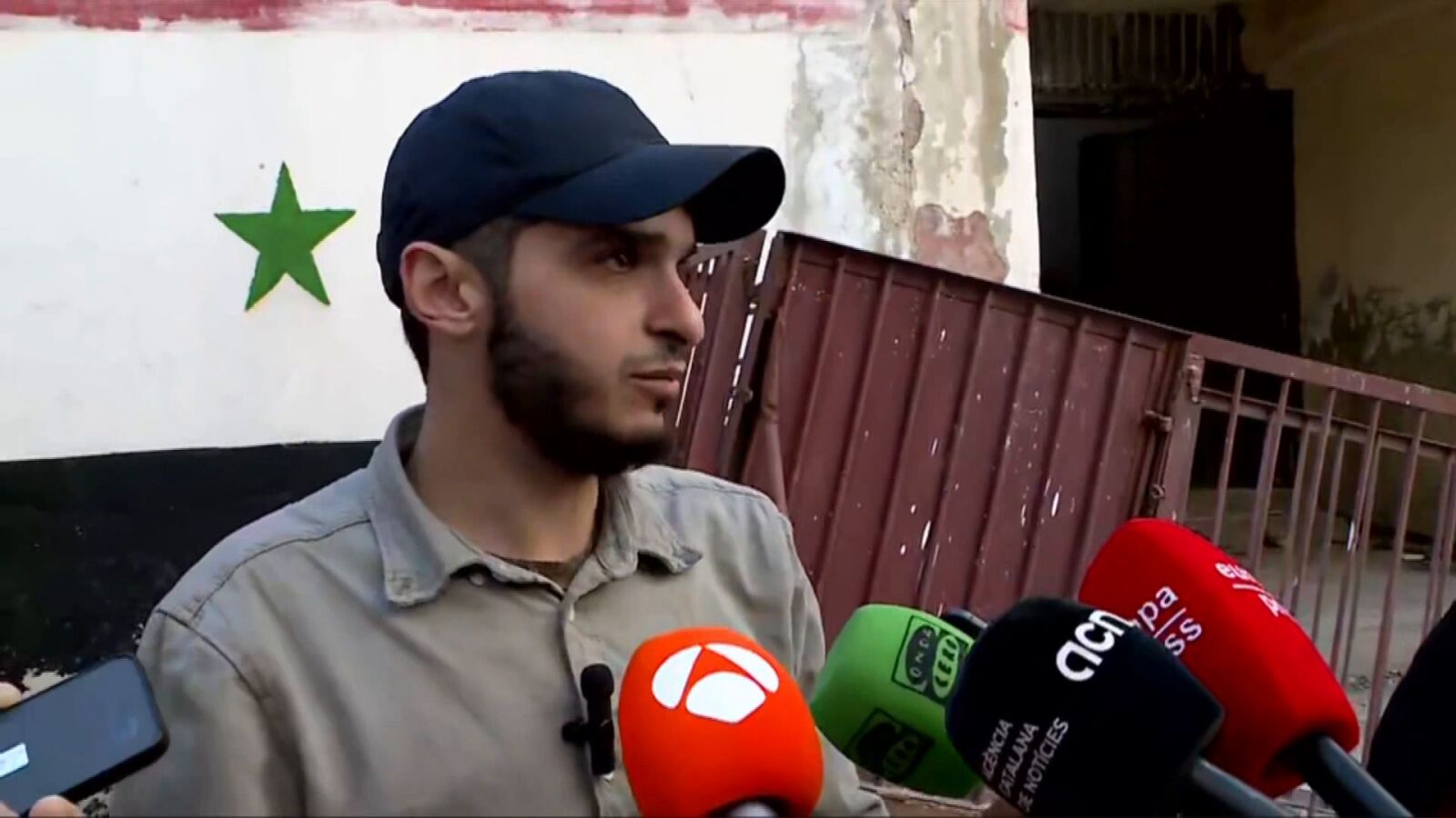 Un prisionero de la infame cárcel de Sednaya en Siria: 