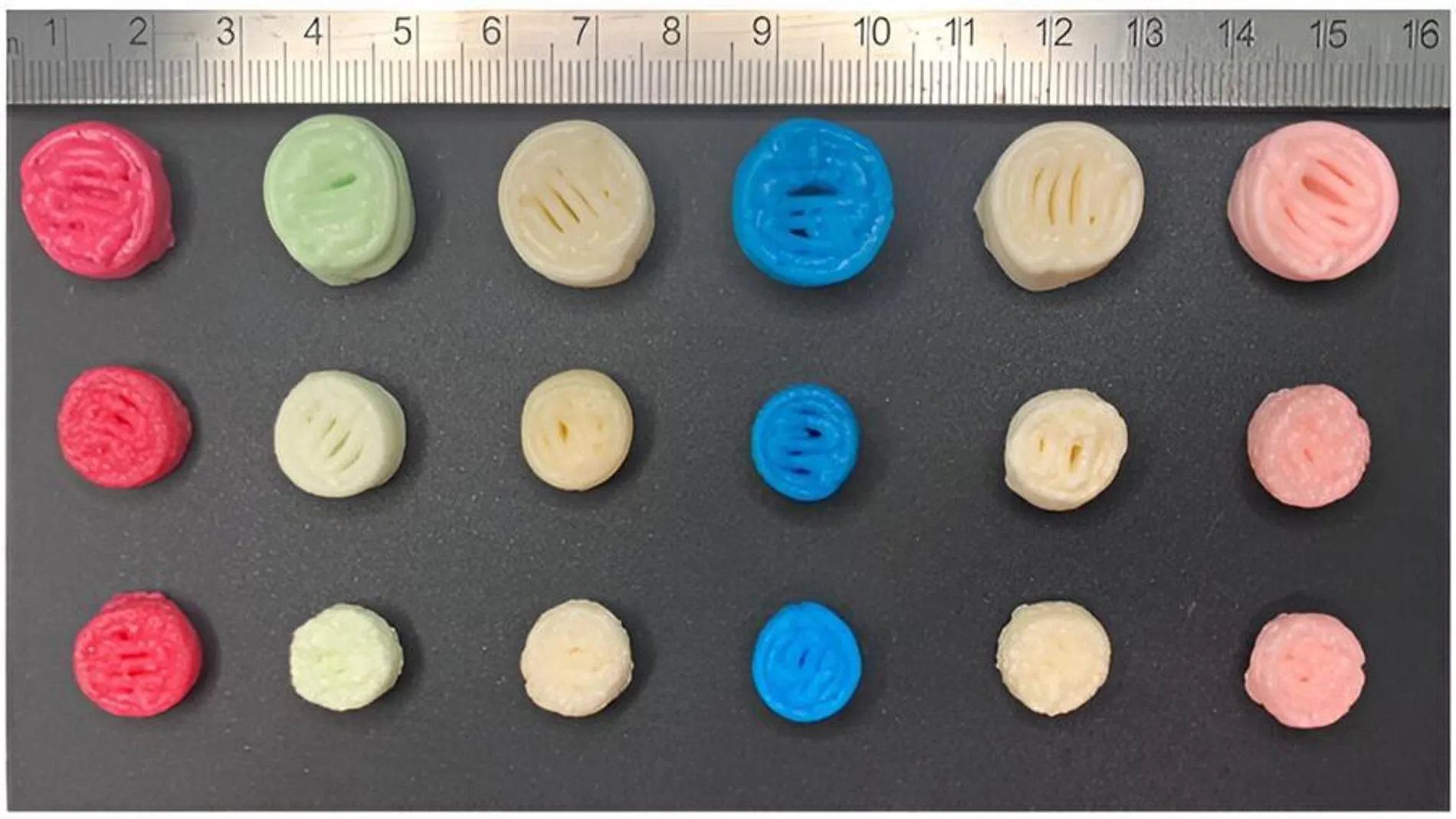 Fórmulas masticables impresas en 3D Fórmulas masticables impresas en 3D