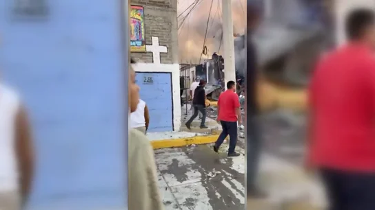 Explosión en México Explosión en México