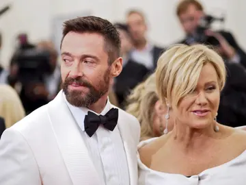Hugh Jackman y su exmujer Deborra-Lee Furness Hugh Jackman y su exmujer Deborra-Lee Furness