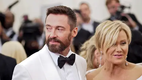 Hugh Jackman y su exmujer Deborra-Lee Furness Hugh Jackman y su exmujer Deborra-Lee Furness