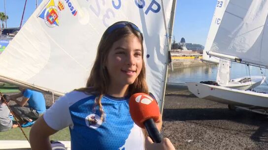 Marta Mansito, campeona mundial del Optimist con s&oacute;lo 14 a&ntilde;os