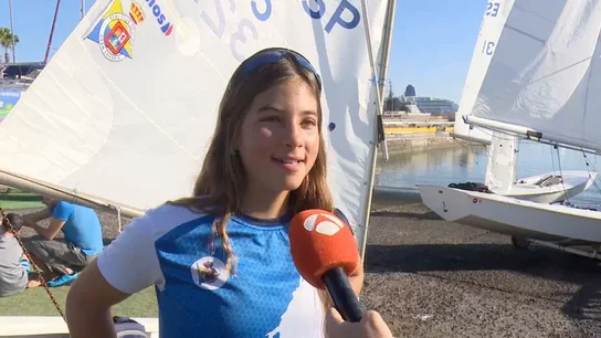 Marta Mansito, campeona mundial del Optimist con sólo 14 años Marta Mansito, campeona mundial del Optimist con sólo 14 años