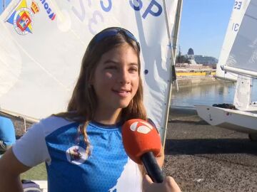 Marta Mansito, campeona mundial del Optimist con sólo 14 años