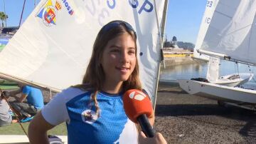 Marta Mansito, campeona mundial del Optimist con sólo 14 años