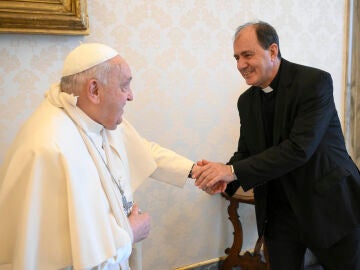 El Papa Francisco con la comunidad del Colegio Sacerdotal argentino de Roma