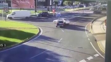 El vídeo de un accidente provoca un debate en redes