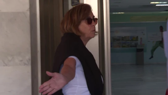 Merchi llegando al hospital Merchi llegando al hospital
