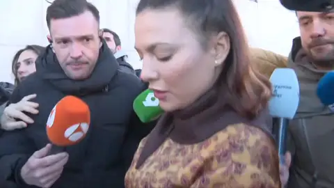 Elisa Mouliaá llega al juzgado Elisa Mouliaá llega al juzgado