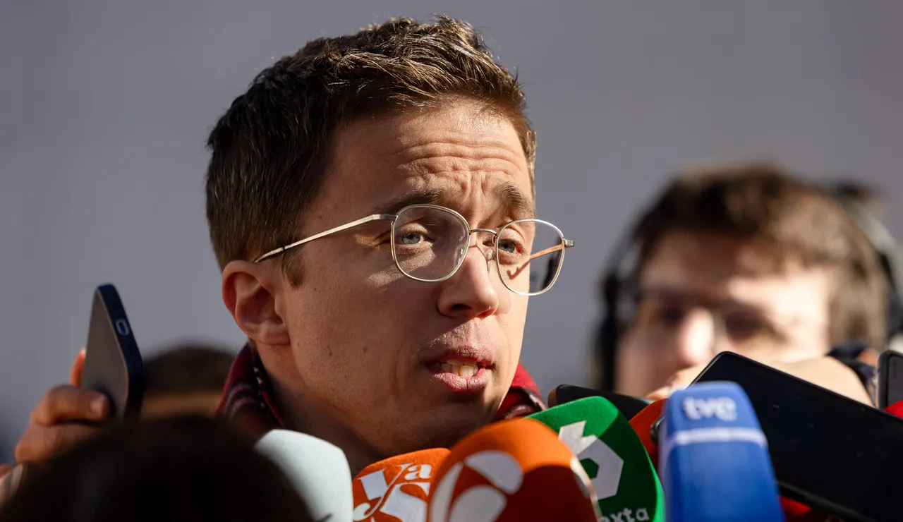 El exdiputado de Sumar y cofundador de Podemos Íñigo Errejón