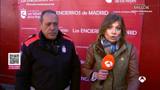 Sonsoles Mart&iacute;n retransmite los Encierros Blancos de San Sebasti&aacute;n de los Reyes: "
