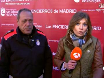 Sonsoles Martín retransmite los Encierros Blancos de San Sebastián de los Reyes: "