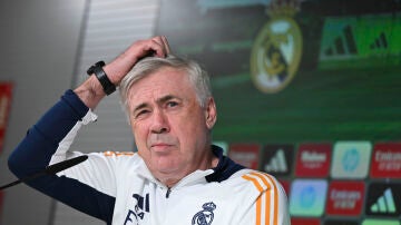 Ancelotti en rueda de prensa