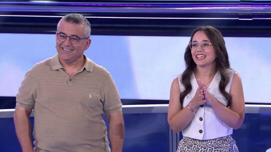 Juanjo y Nuria, concursantes de Atrapa un mill&oacute;n