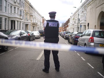 Imagen de archivo de un agende de Policía en Londres.